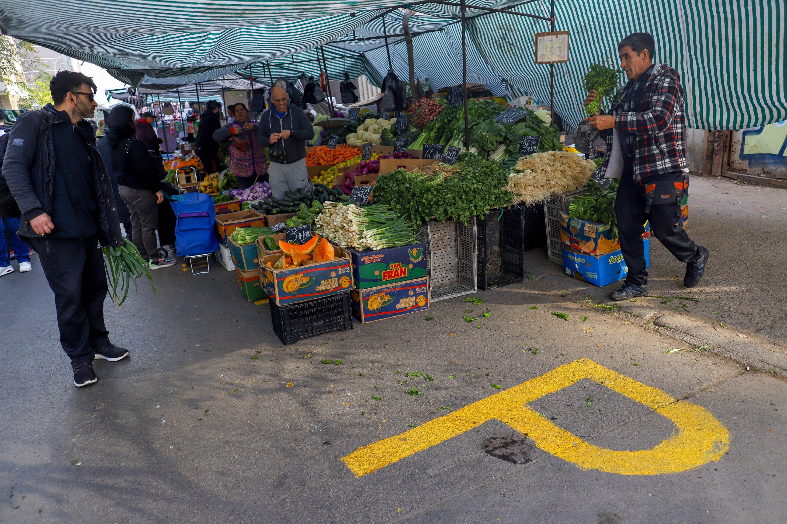 Comerciantes Feria Libre Lucerna